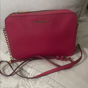 Michael Kors Fuchsia Crossbody Bag